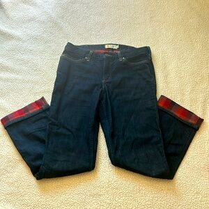 Carhartt Flannel Lined Jeans